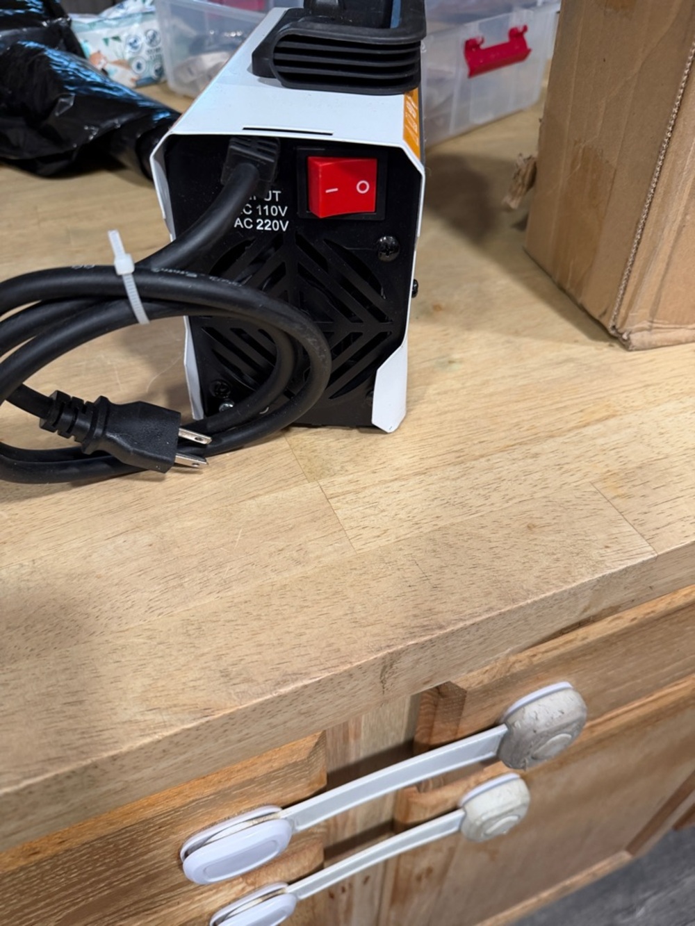 ADESKE White and Orange IGBT Device welder - Picture 3 of 7